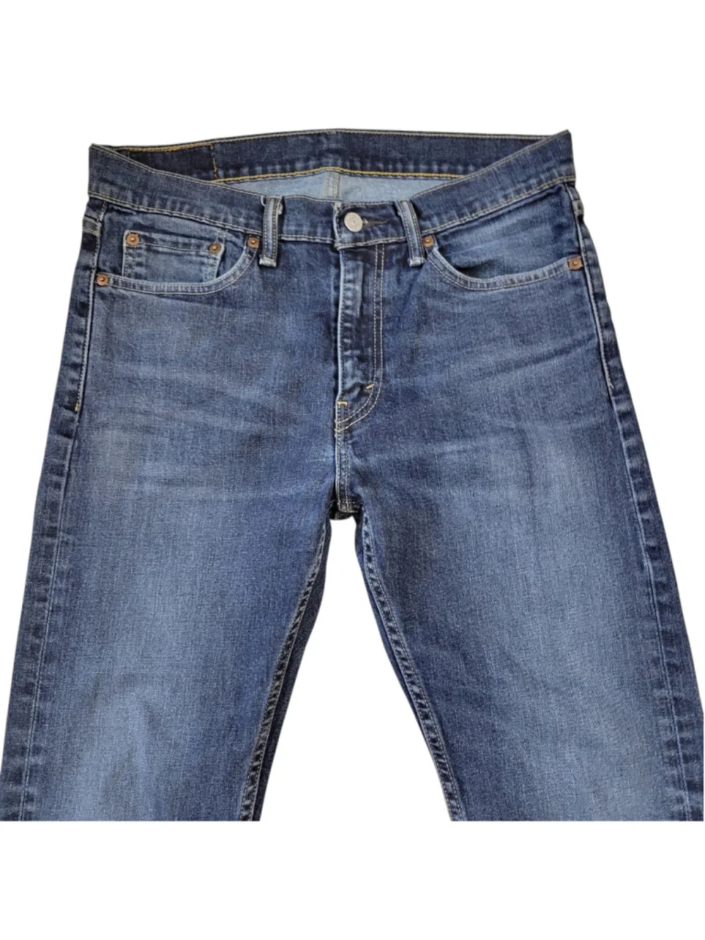 Levi's 510 Slim Straight Blue Jeans Size 32/34 Men's Excellent Condition